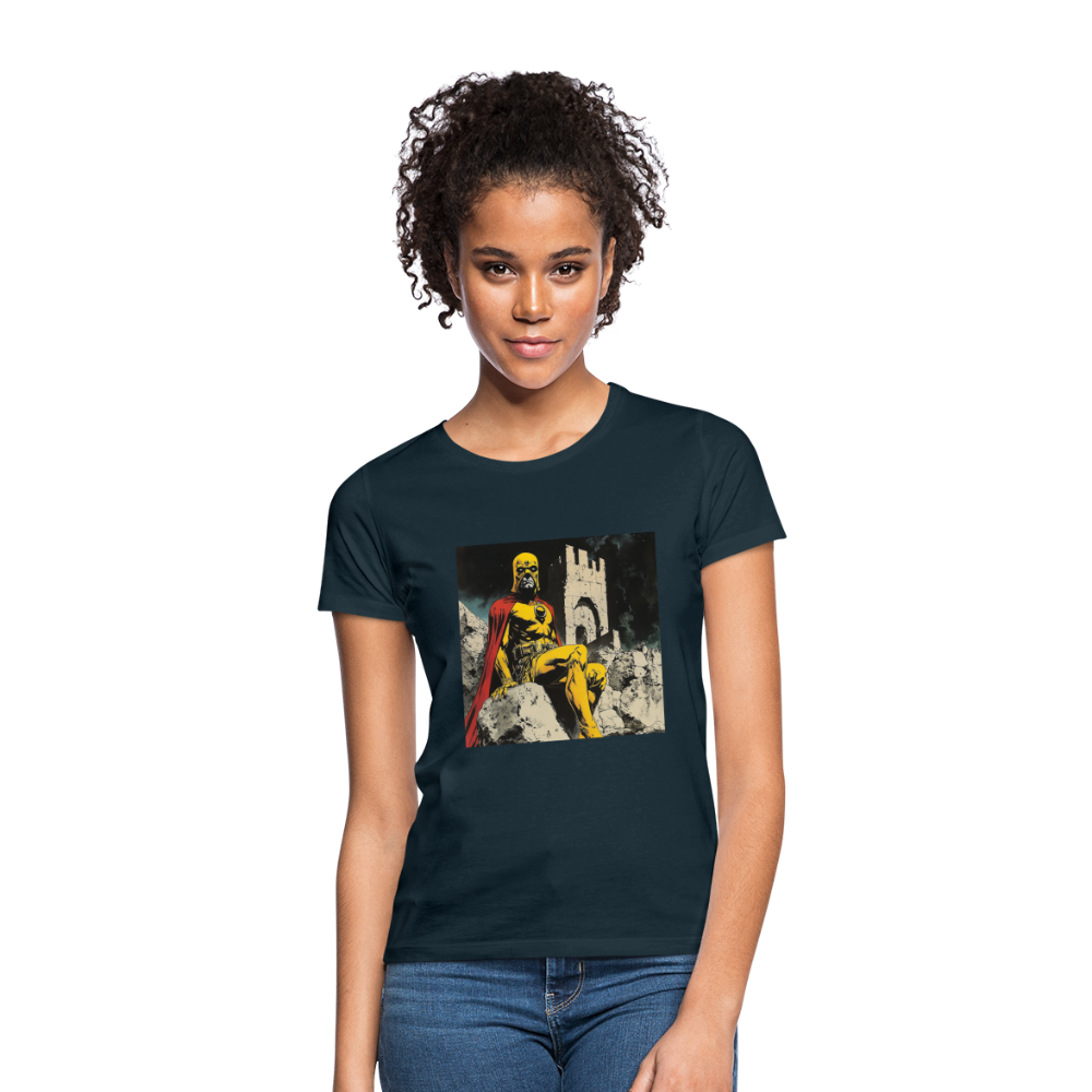 Orkalon, T-shirt dam - marinblå
