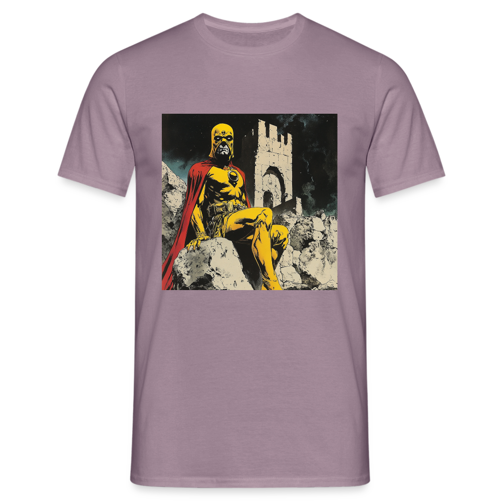 Orkalon, T-shirt herr - lilagrå