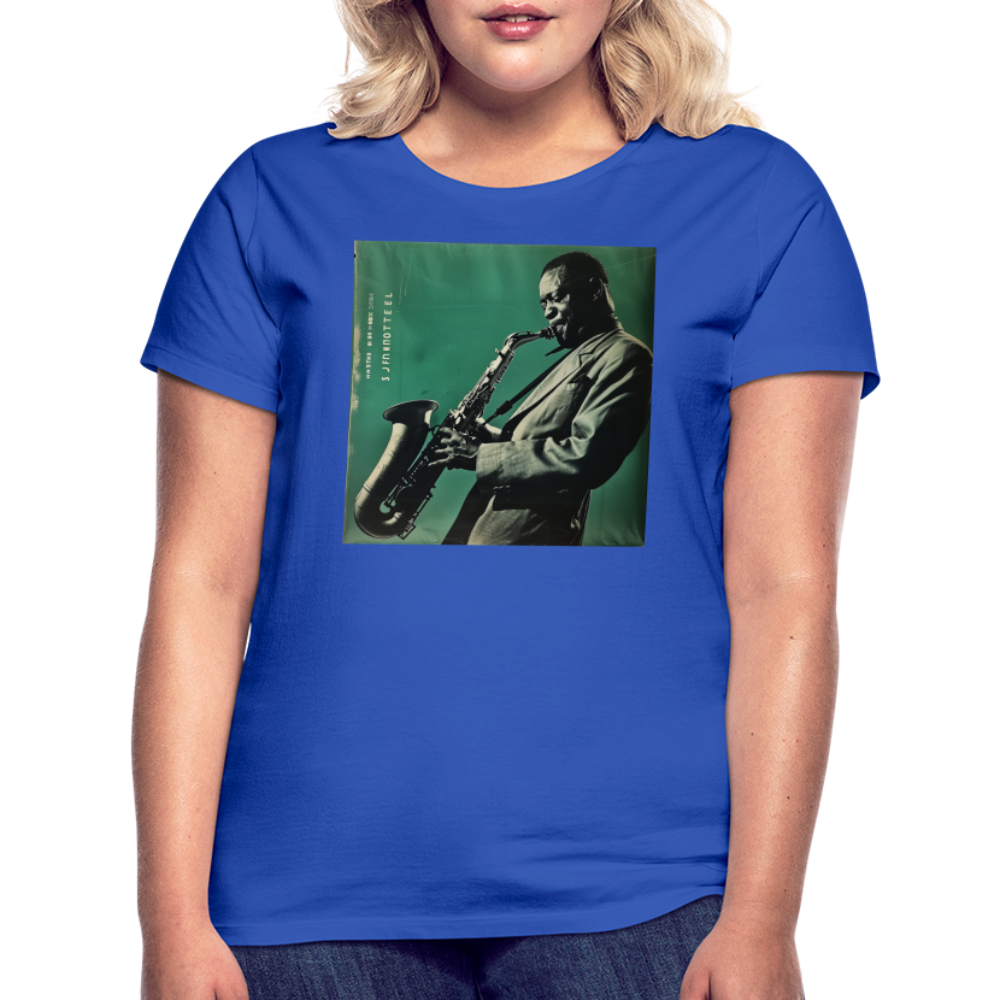 Nattens Toner i New York, T-shirt dam - royalblå