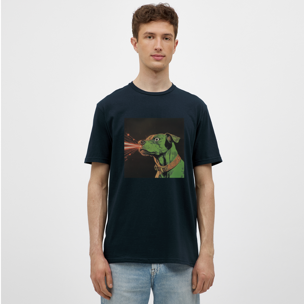 Strålhunden, T-shirt herr - marinblå