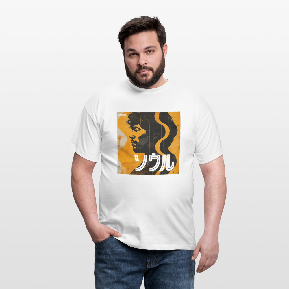 Nippon Grooves, T-shirt unisex - vit