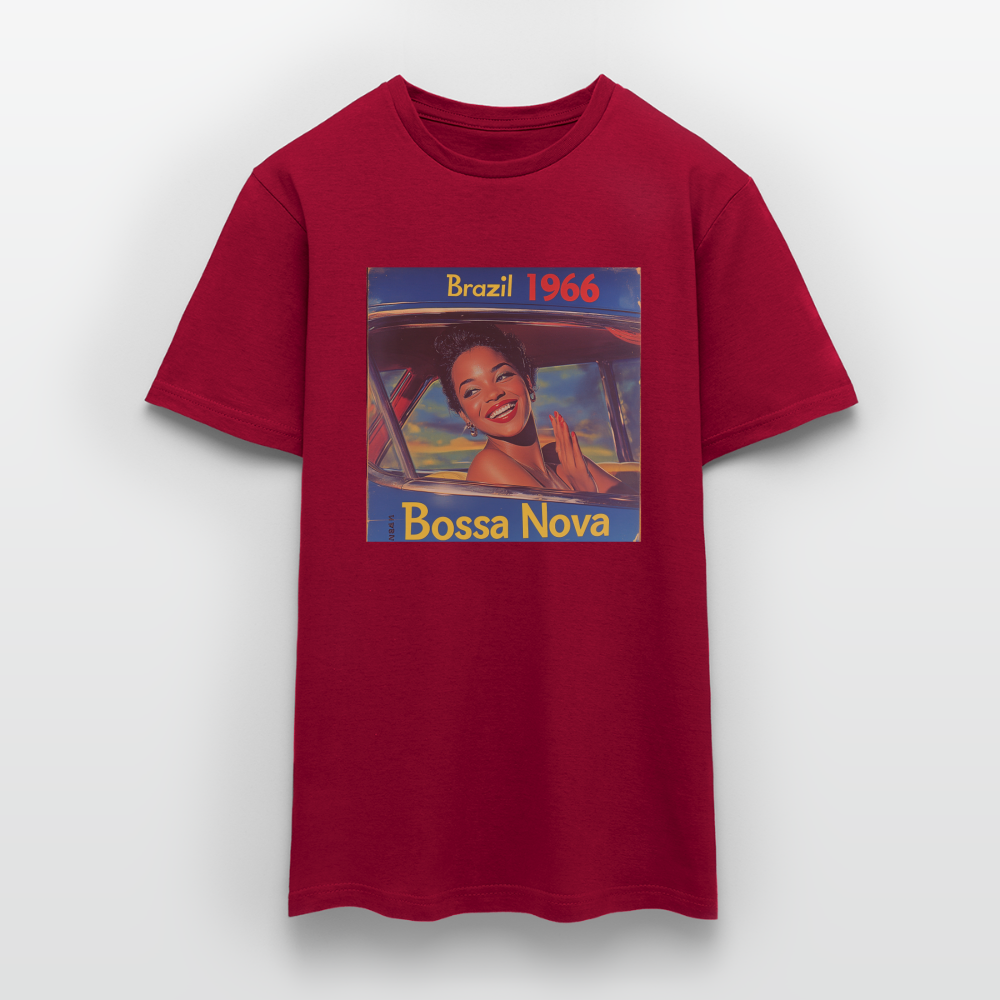 Isabela Costa, brazil 1966, T-shirt herr - tegelröd