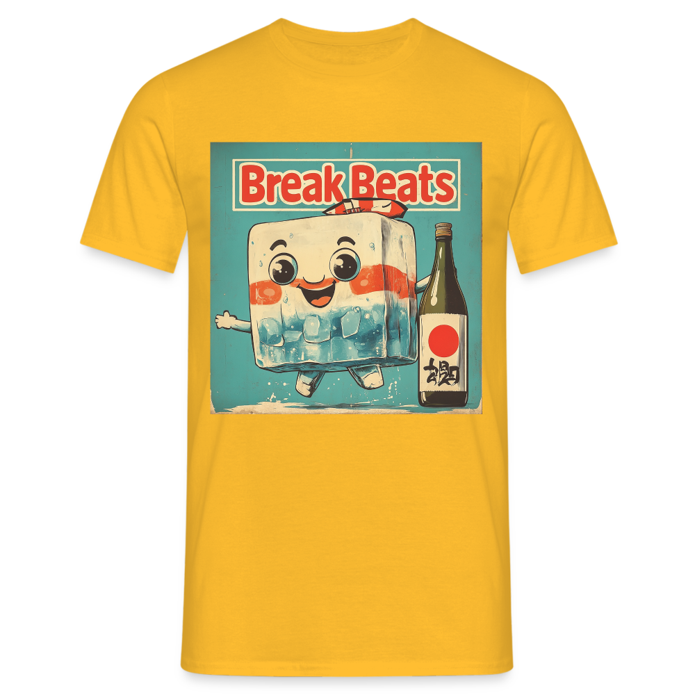 Nippon Break Beats, T-shirt herr - gul