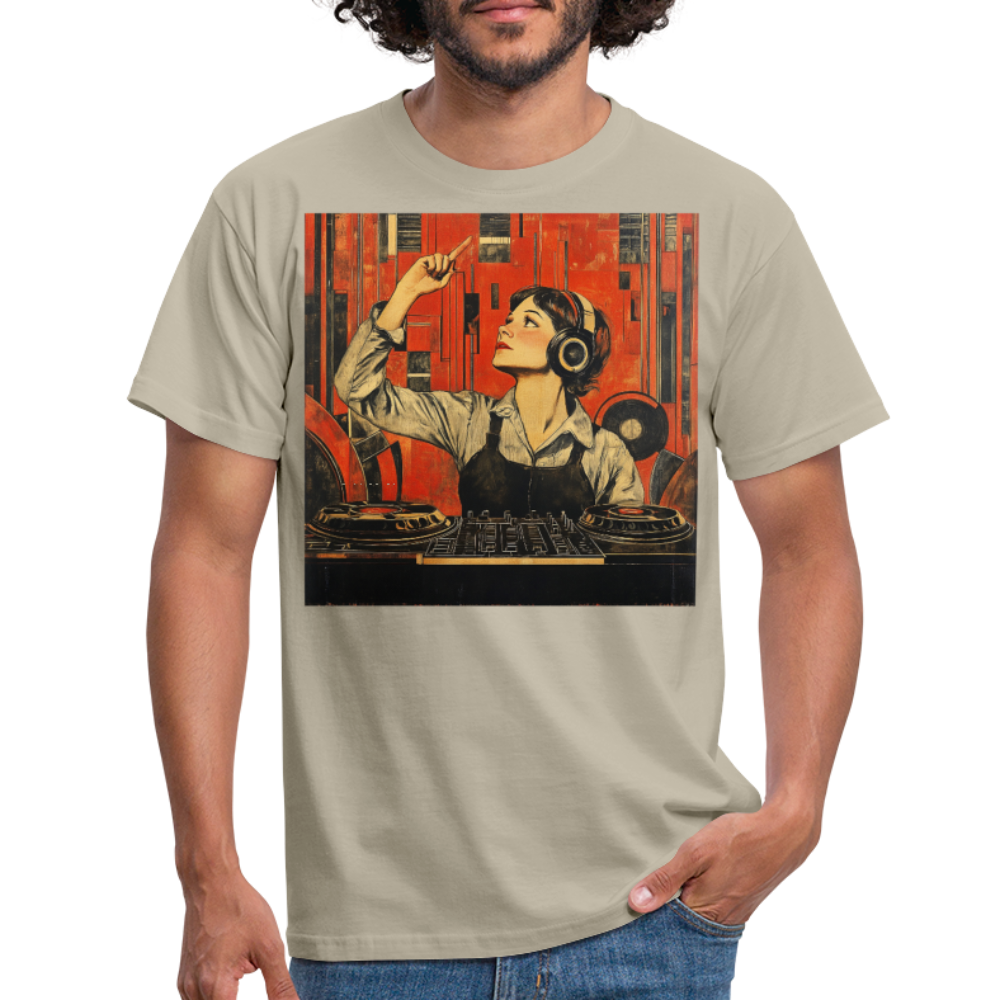 Revolutionens Rytm, T-shirt herr - sandbeige
