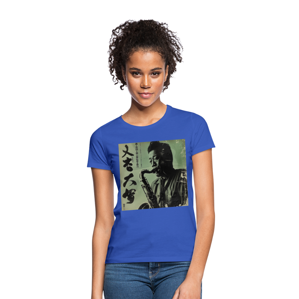 Live Mount Fuji Jazzcafé , T-shirt dam - royalblå