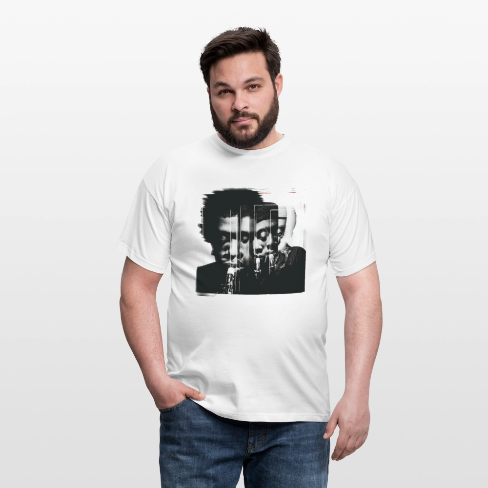 Between Breaths, T-shirt herr - vit