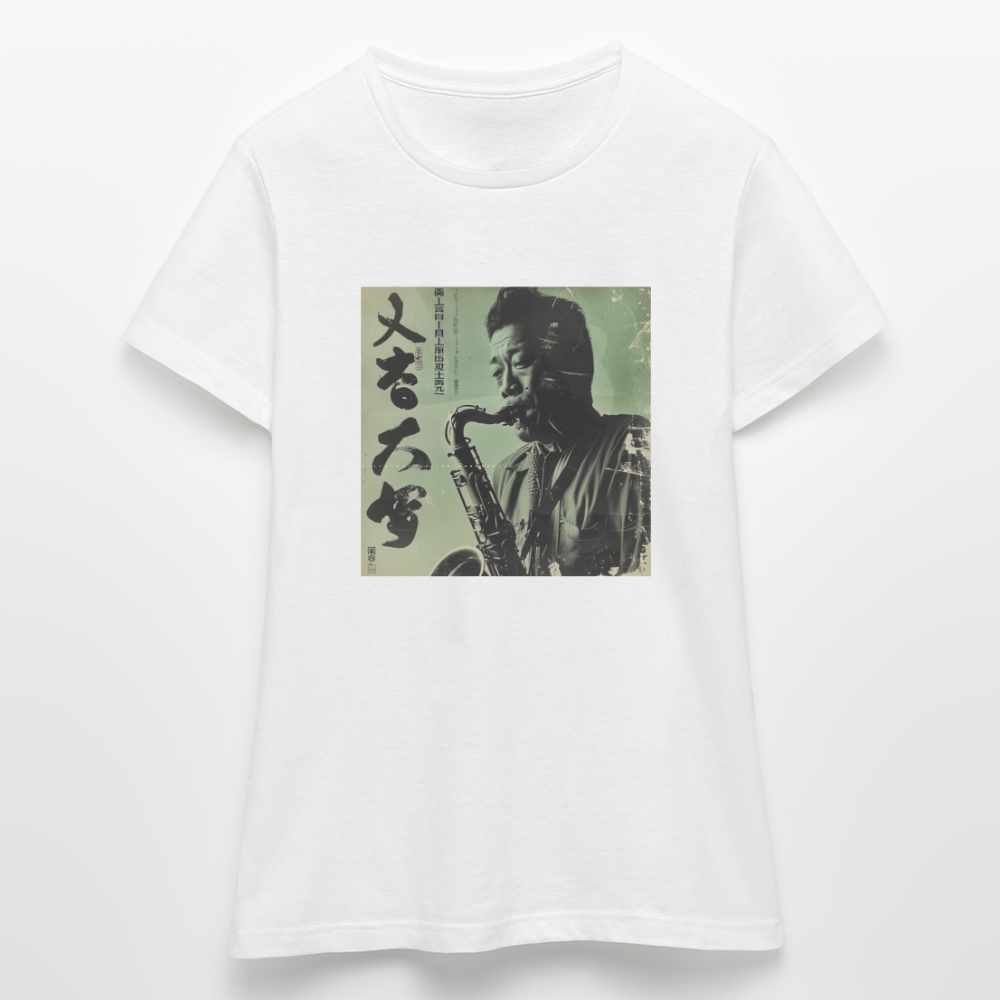 Live Mount Fuji Jazzcafé , T-shirt dam - vit