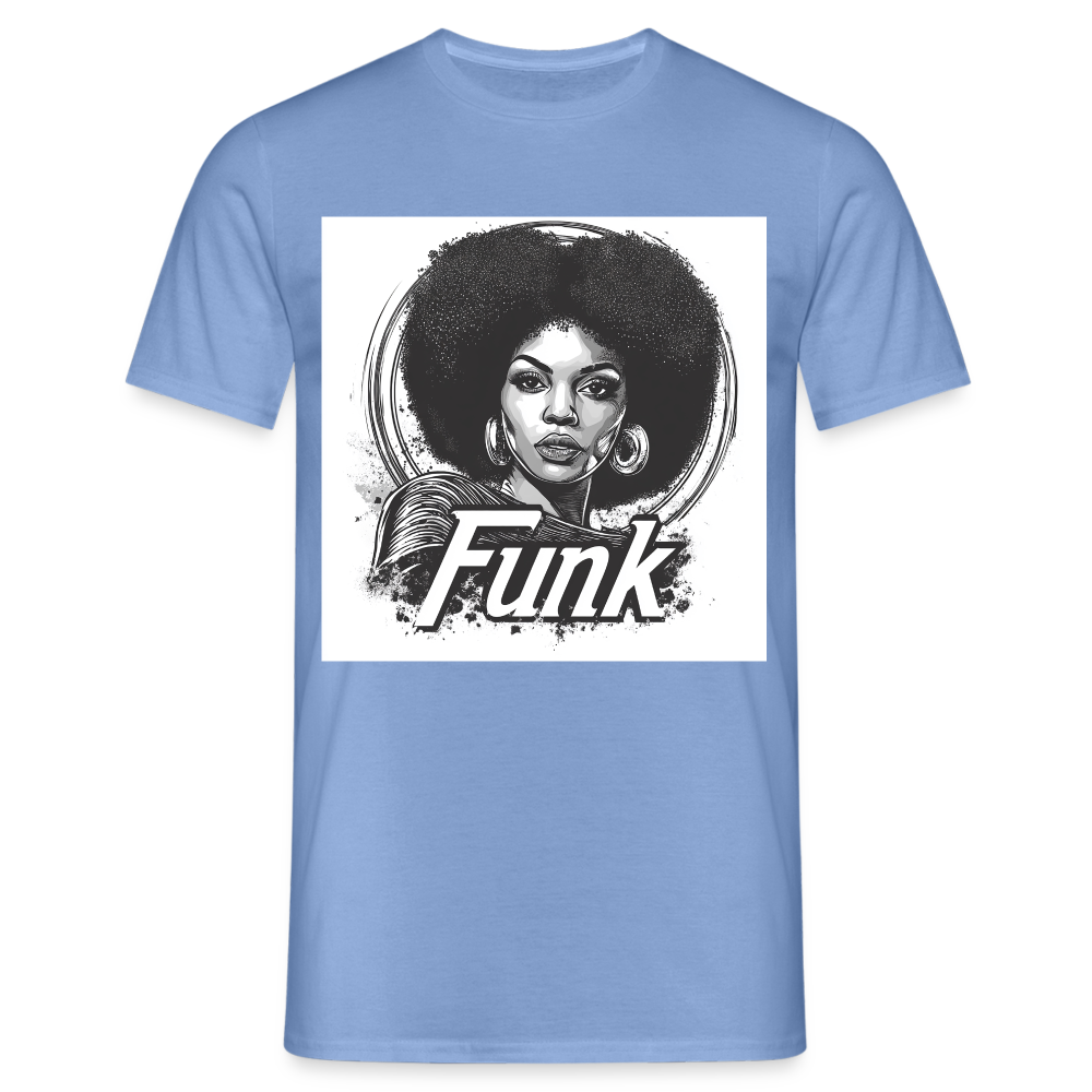 Funk Queen: Power in Motion, T-shirt herr - carolina blue