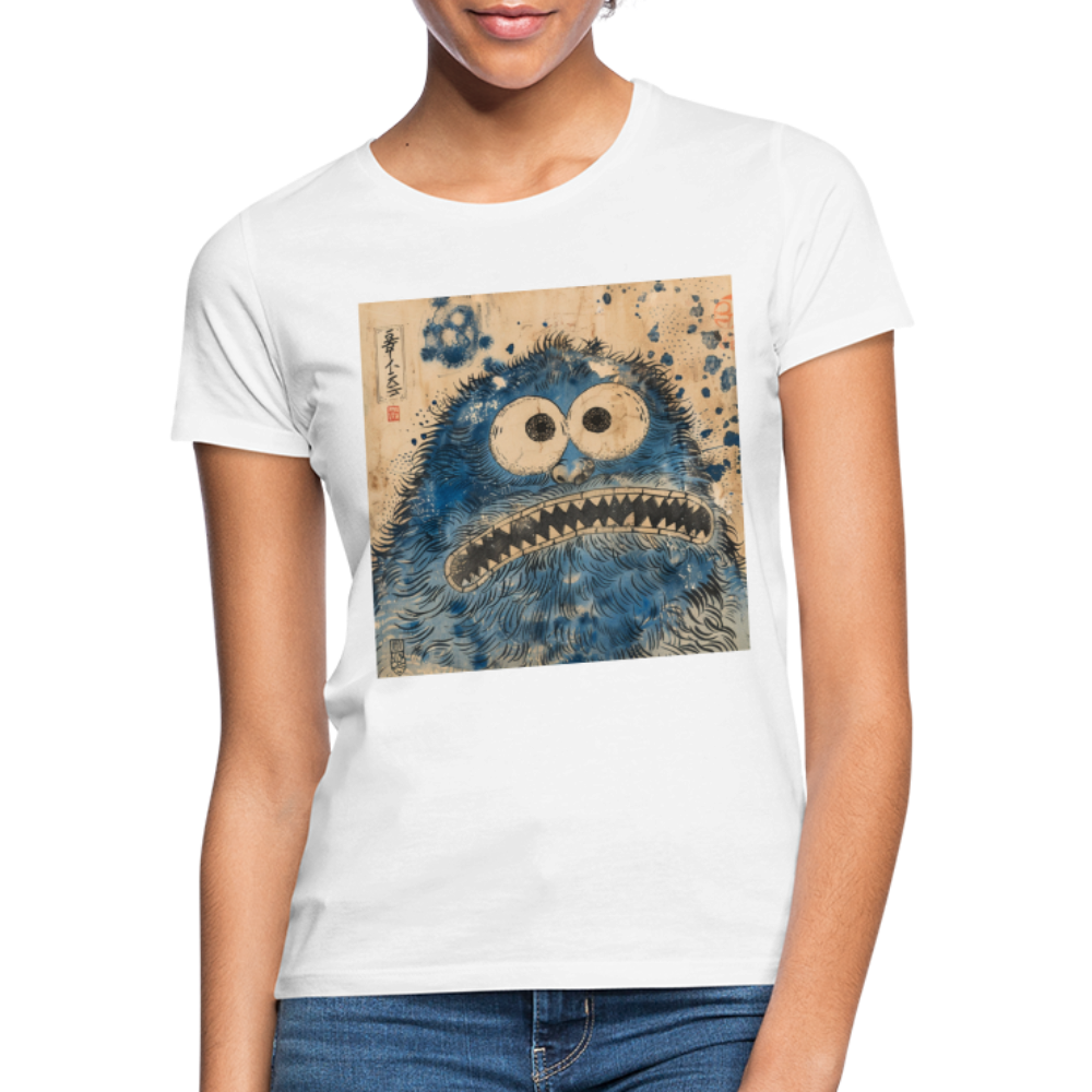 Uramiko ramlar i vattnet, T-shirt dam - vit