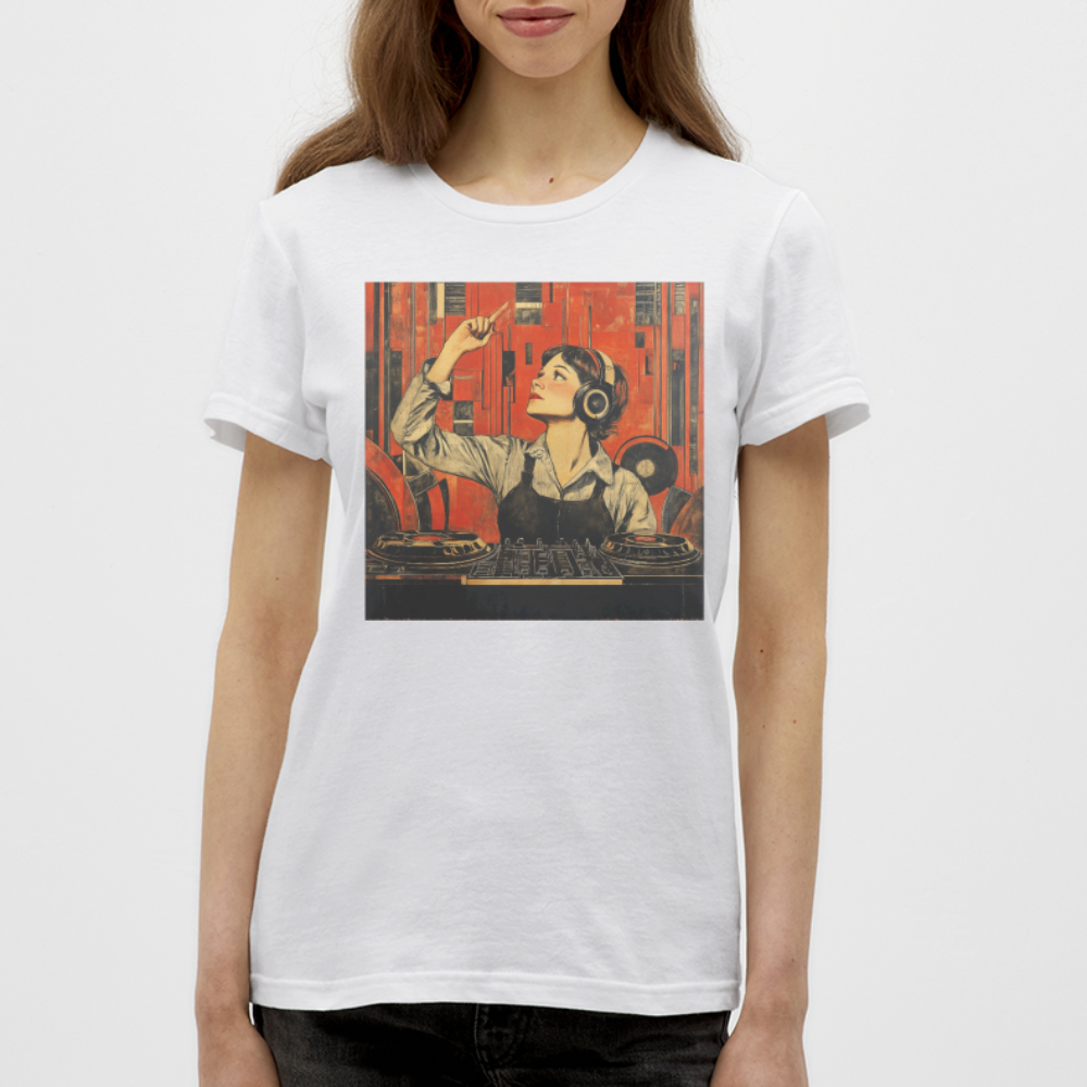 Revolutionens Rytm, T-shirt dam - vit
