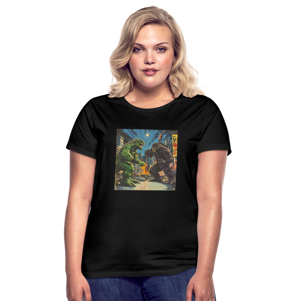 Kampen vid Solnedgången, T-shirt dam - svart