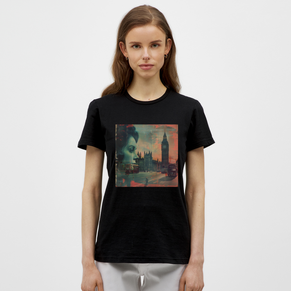 The Beat of London, T-shirt dam - svart
