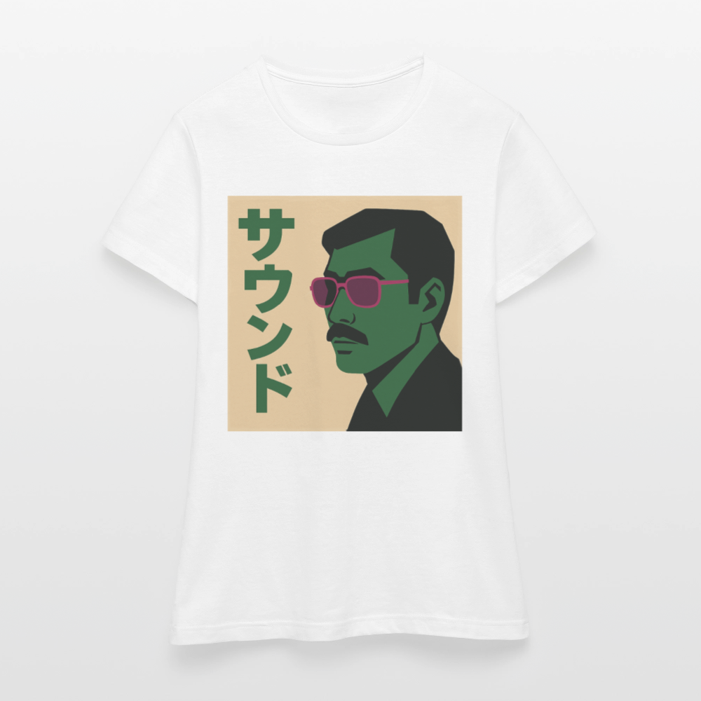 Nippon Sound, T-shirt dam - vit