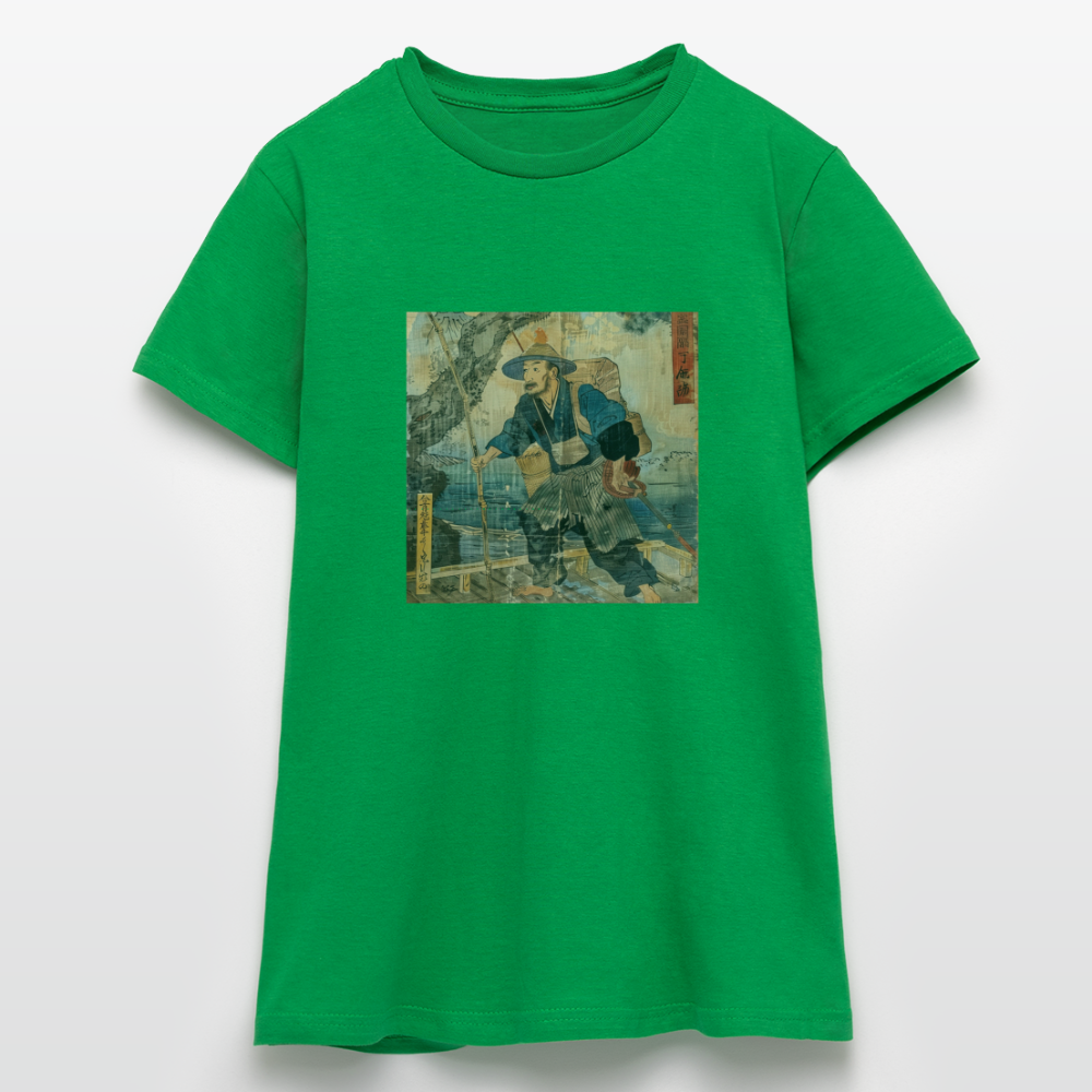 Fiskaren som bytte karriär, T-shirt dam - kellygrön
