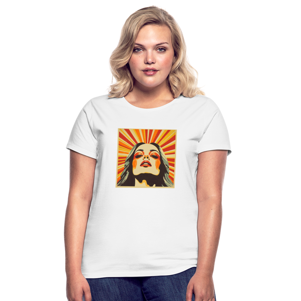 Sun Girl, T-shirt dam - vit
