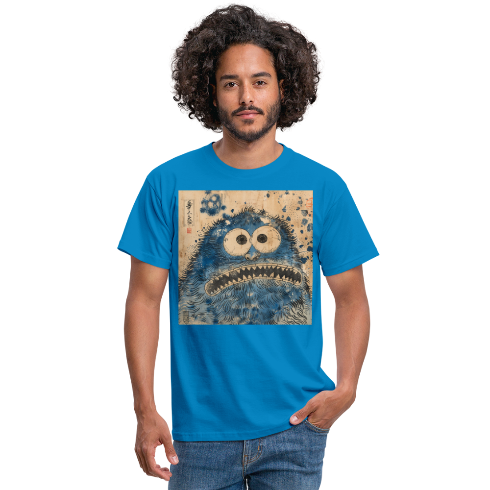 Uramiko ramlar i floden, T-shirt herr - kungsblå