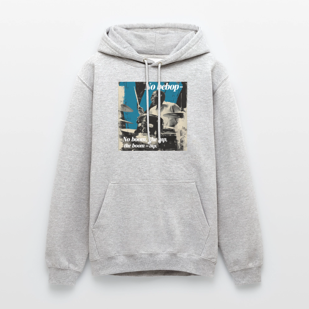 Push It Bebop, Luvtröja unisex - ljusgråmelerad