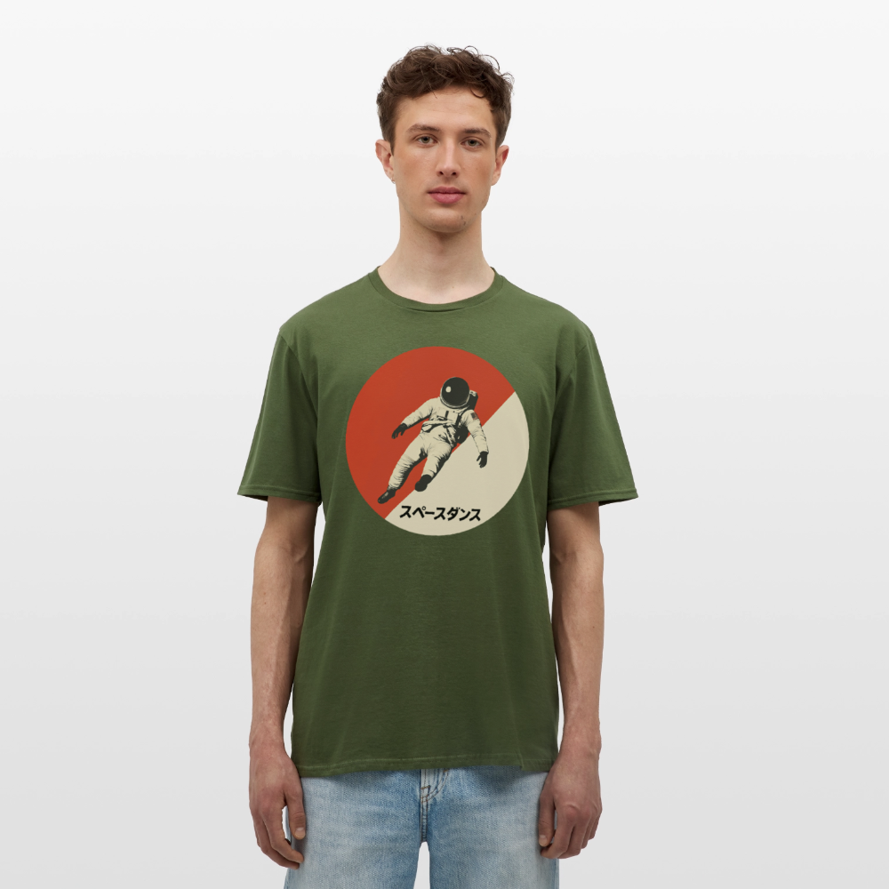 Space Dance, T-shirt unisex - Militärgrön