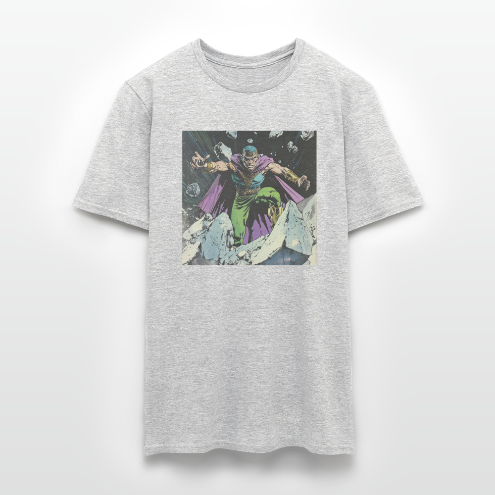Granitus, T-shirt herr - gråmelerad