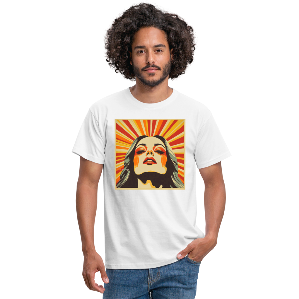 Dagens Första Strålar, T-shirt herr - vit