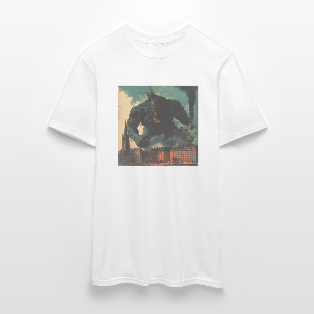 Helvetesstorm över Staden, T-shirt herr - vit