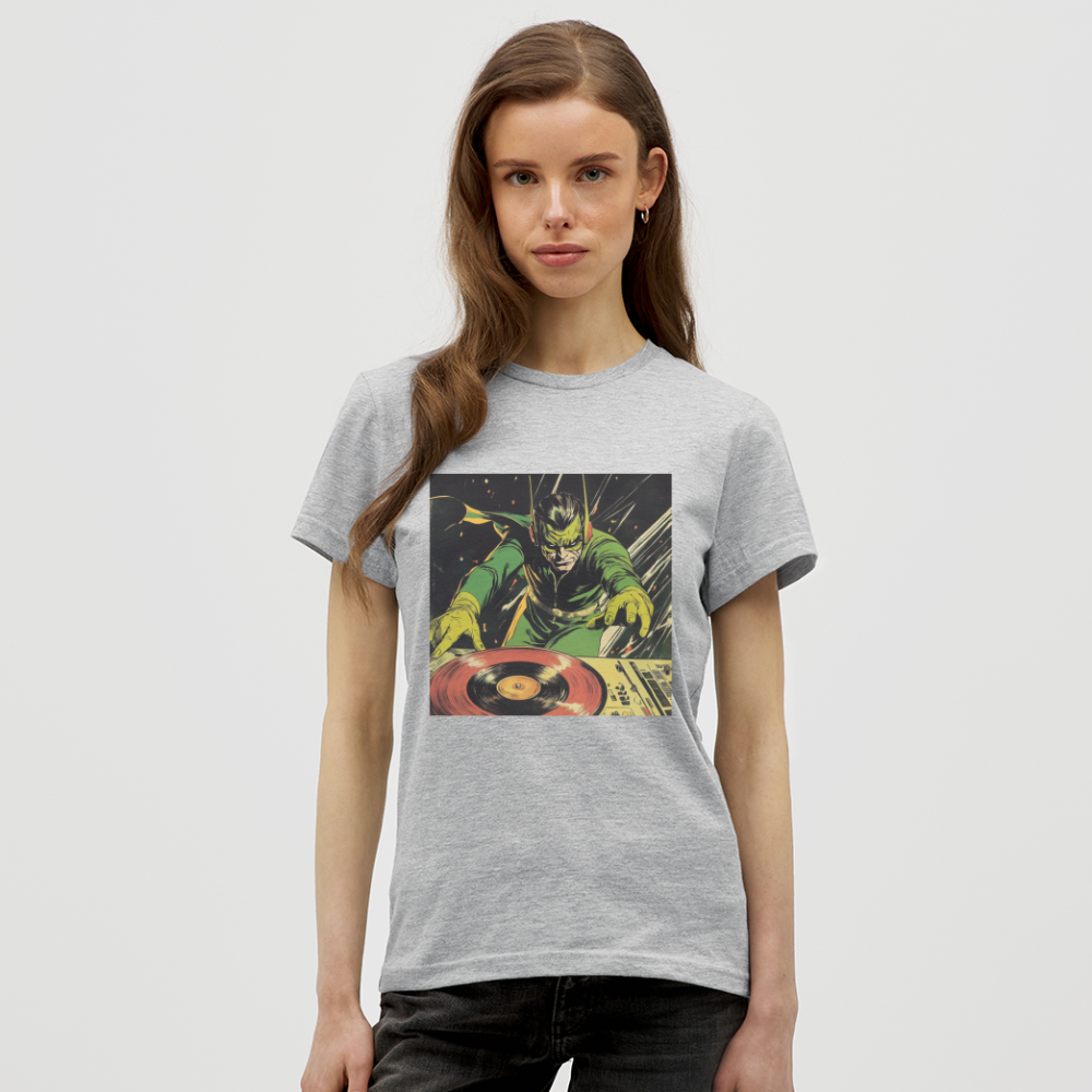Vibe Venom, T-shirt dam - gråmelerad