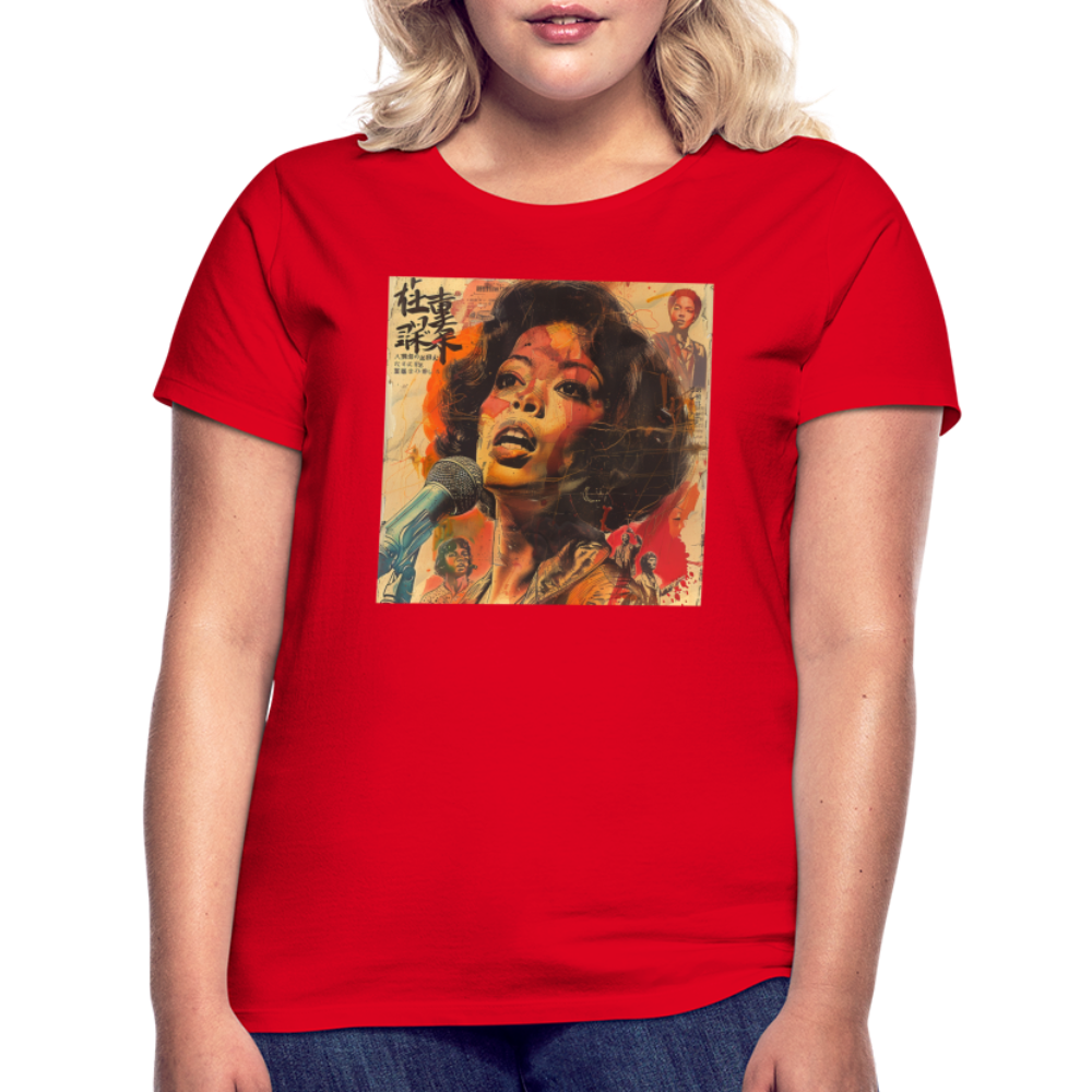 Soundtrack, Soul Undercover, T-shirt dam - röd