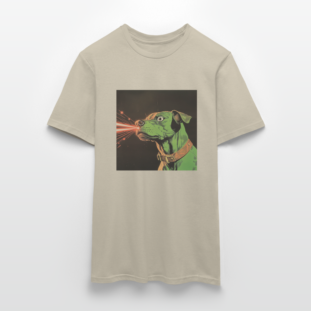 Strålhunden, T-shirt herr - sandbeige