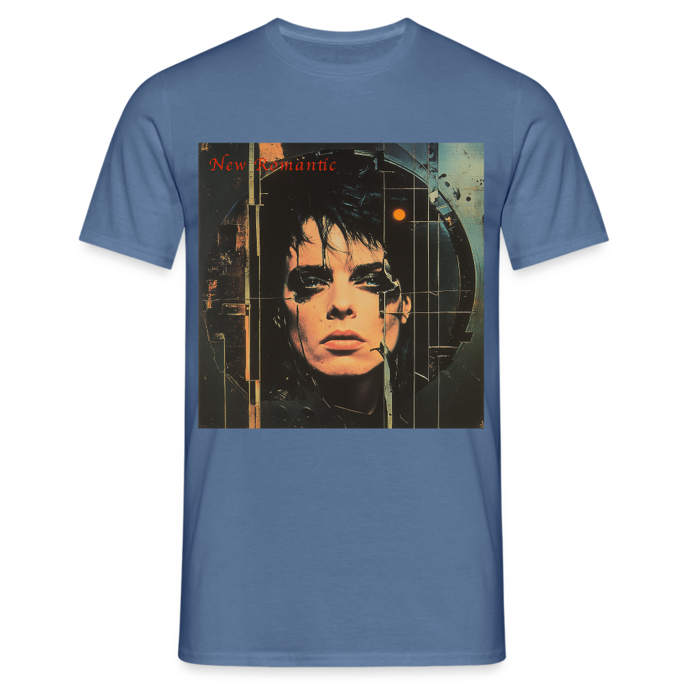 New Romance, T-shirt herr - duvblå
