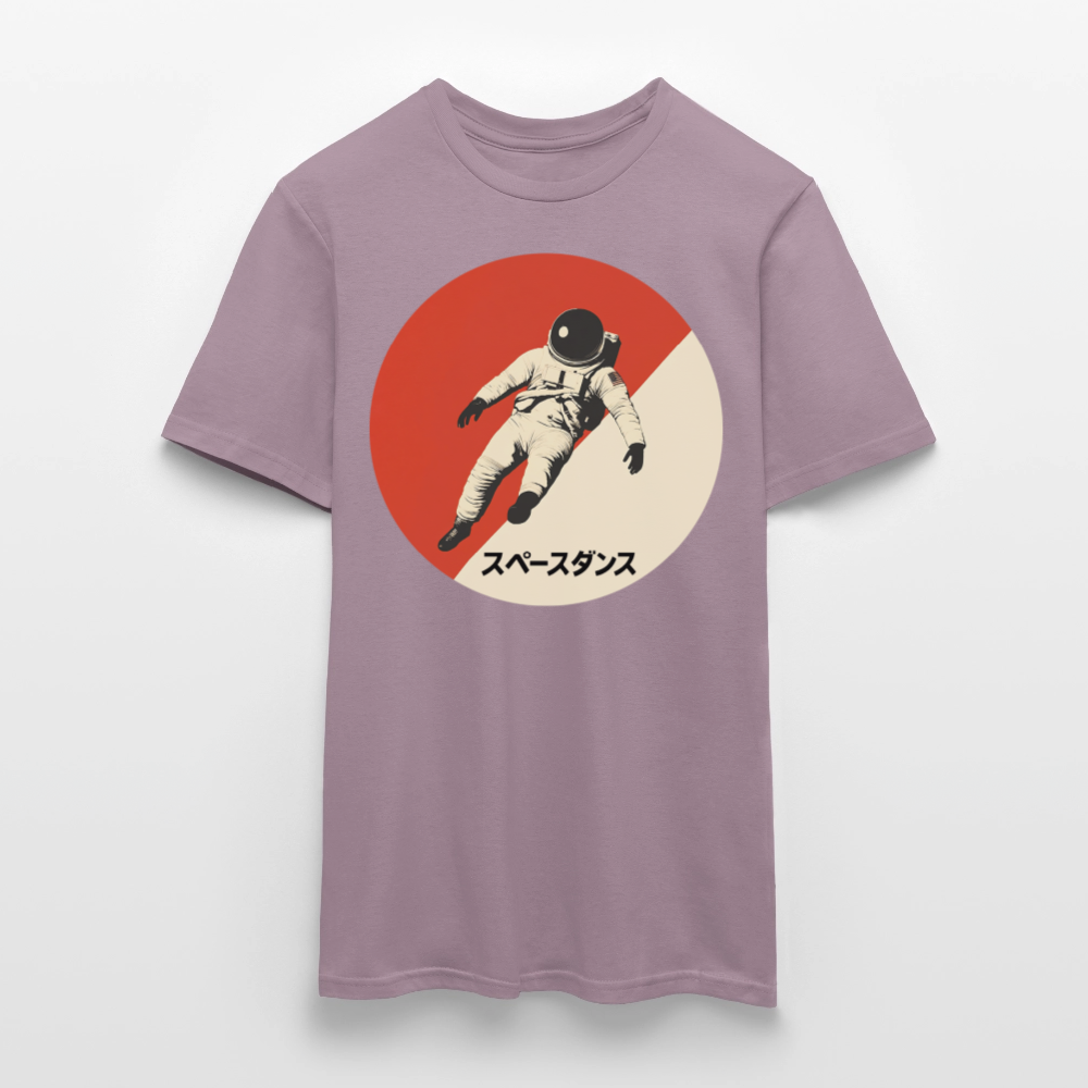 Space Dance, T-shirt unisex - lilagrå