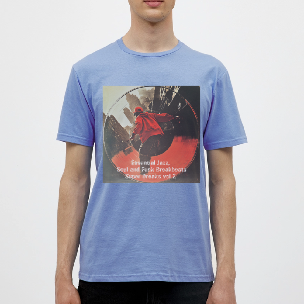 Super Breaks vol 2, T-shirt herr - carolina blue