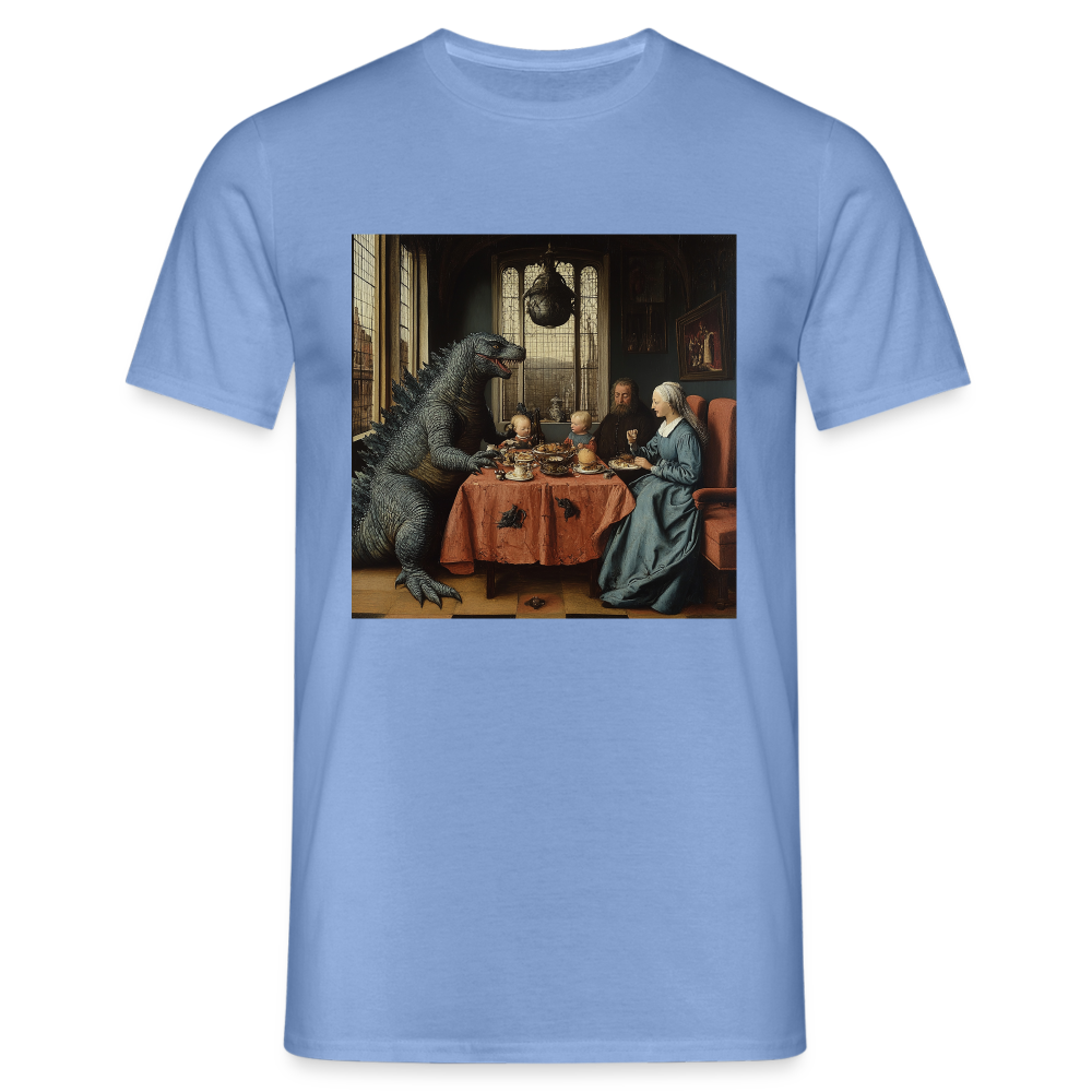 Familjens Fest med Gäst,T-shirt herr - carolina blue