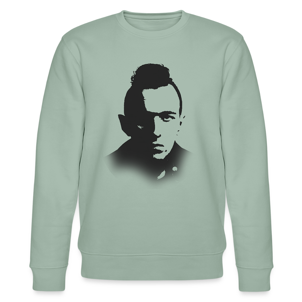 Stencil of Rebellion, Ekologisk sweatshirt CHANGER unisex från Stanley/Stella - ljus grågrön