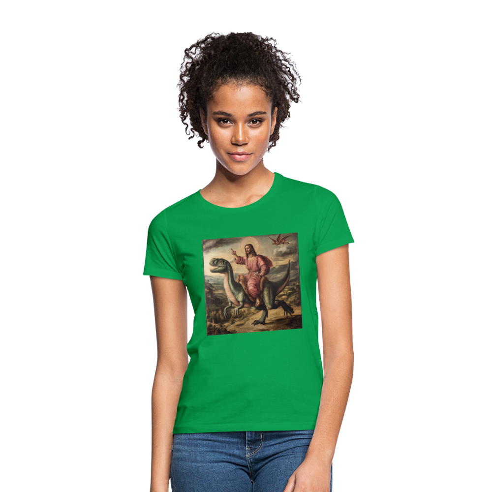 Ritten genom Tiden, T-shirt dam - kellygrön