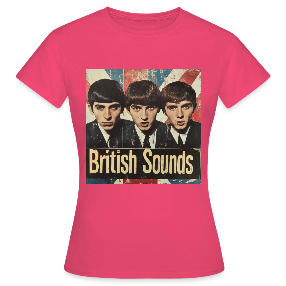 British sounds 1965, T-shirt dam - azalea