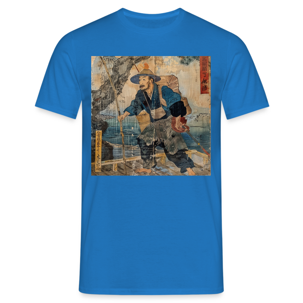 Fiskaren som bytte karriär, T-shirt herr - kungsblå