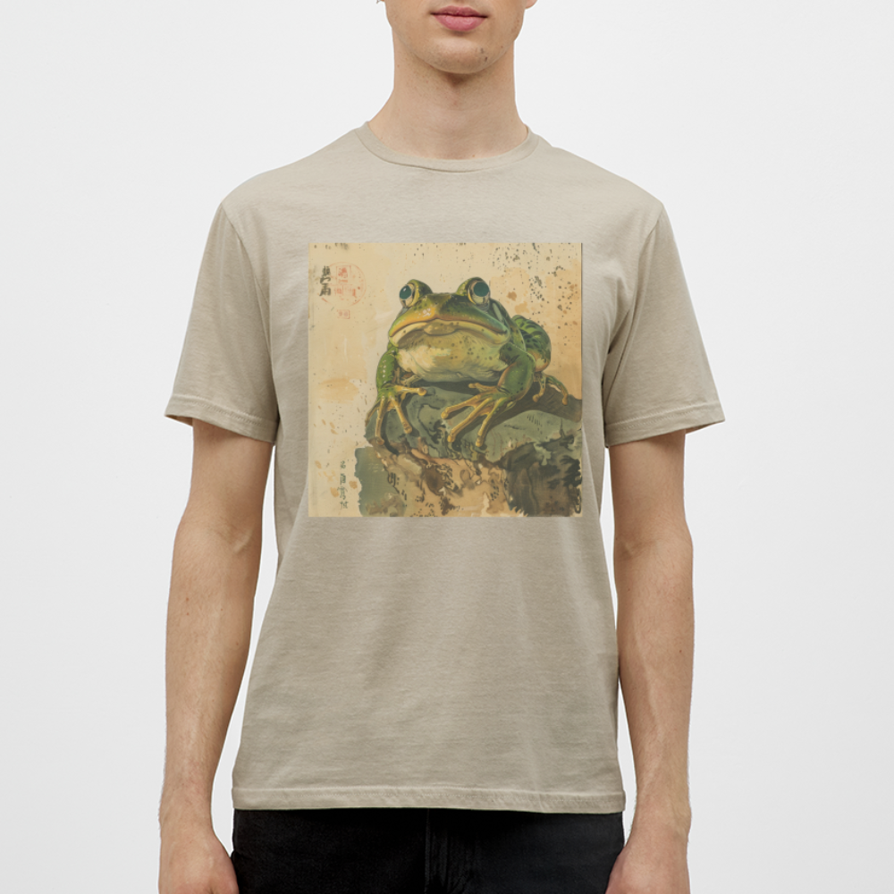 Grodan i Skymningen, T-shirt herr - sandbeige
