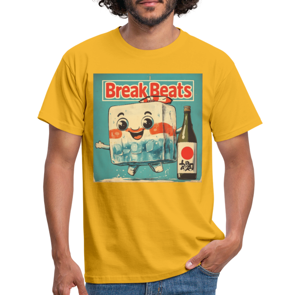 Nippon Break Beats, T-shirt herr - gul