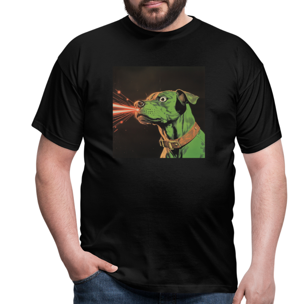 Strålhunden, T-shirt herr - svart