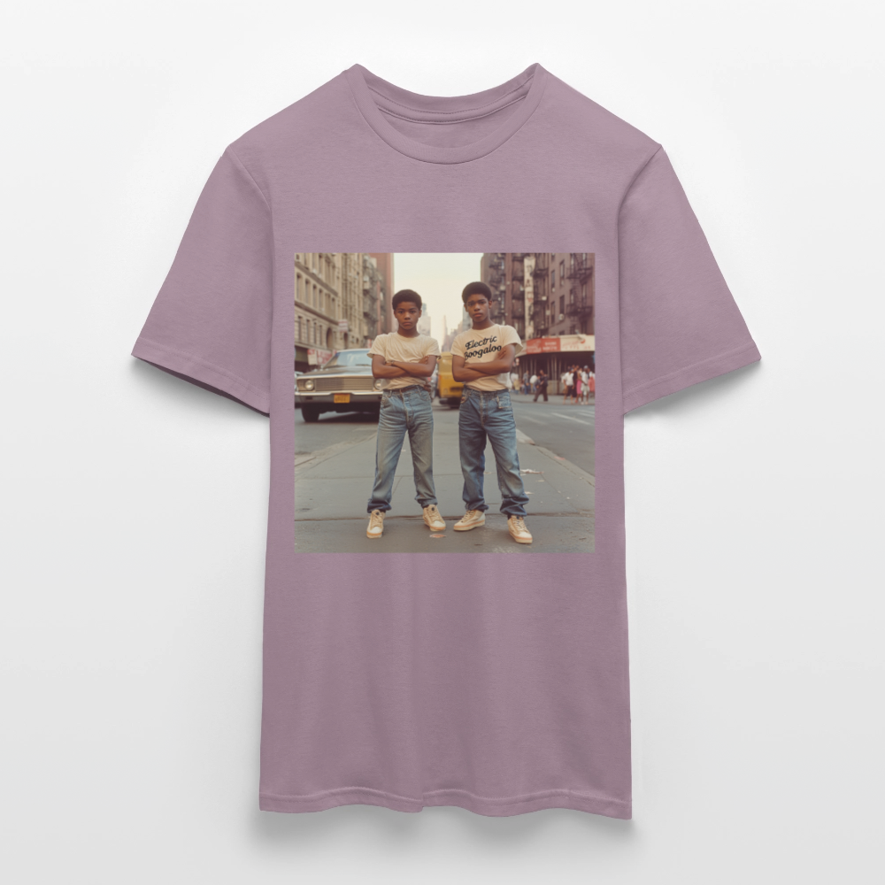 Electric Boogaloo, T-shirt herr - lilagrå