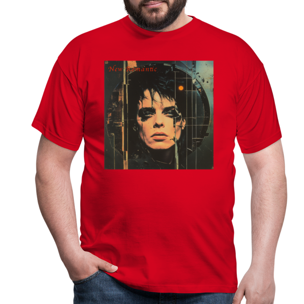 New Romance, T-shirt herr - röd