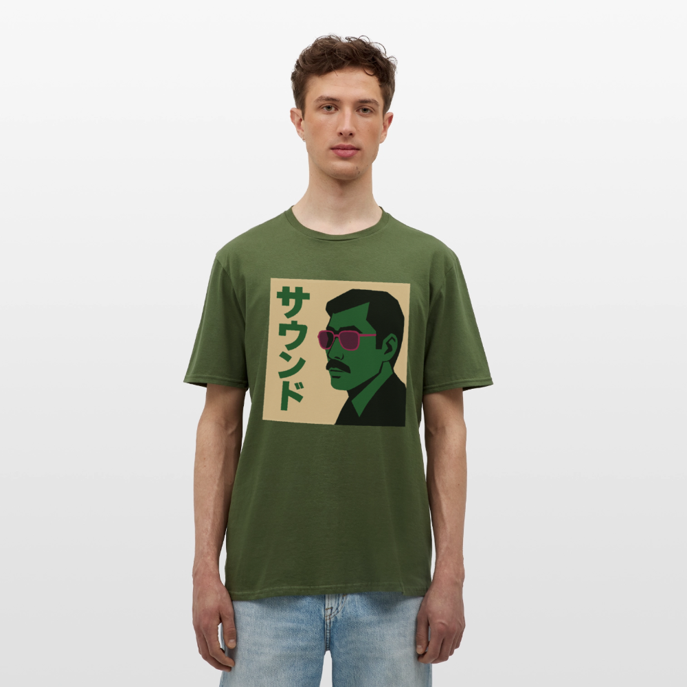 Nippon Sound, T-shirt unisex - Militärgrön