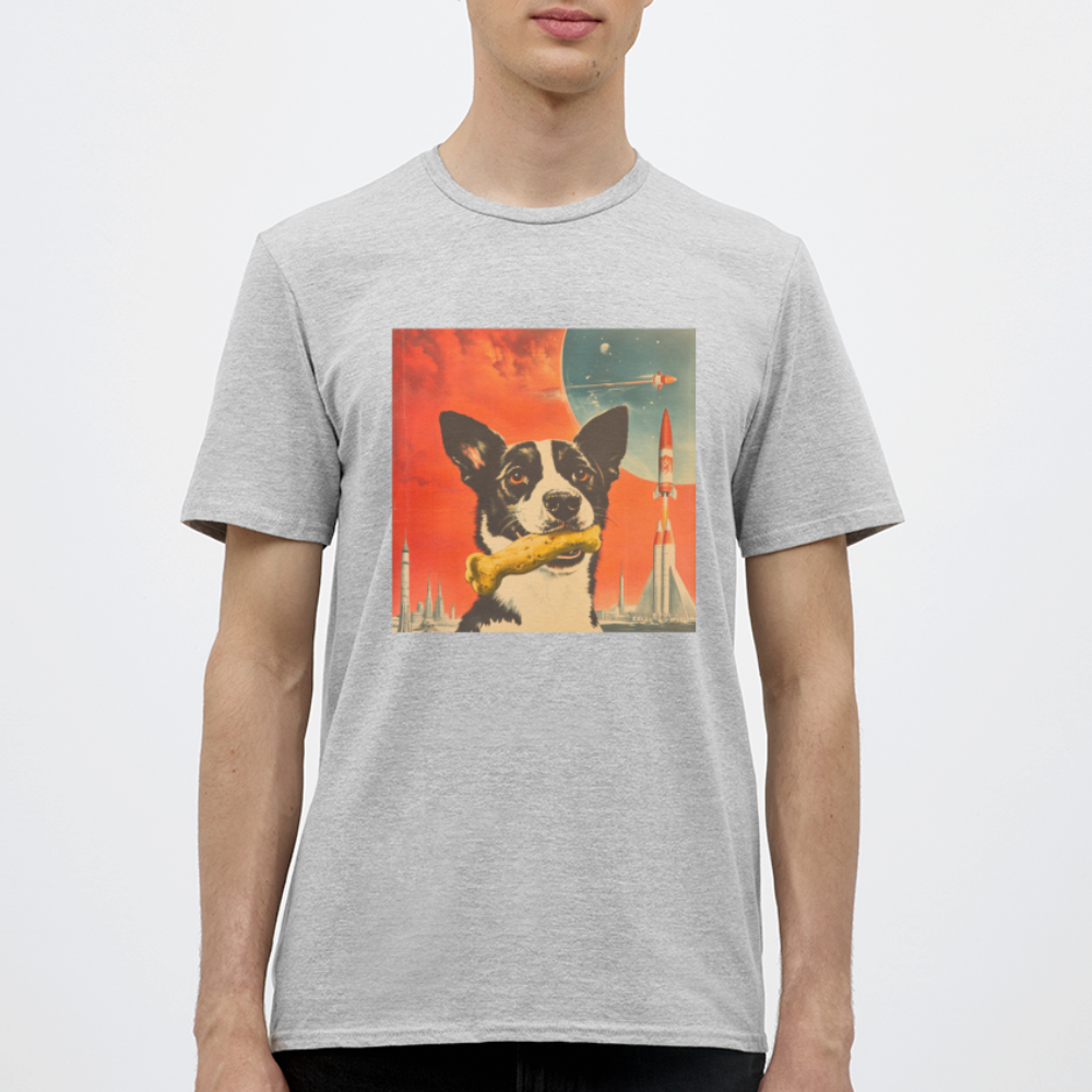 Stjärnorna Nära, T-shirt herr - gråmelerad