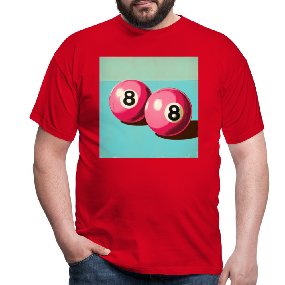 Rosa Rivaler, T-shirt herr - röd