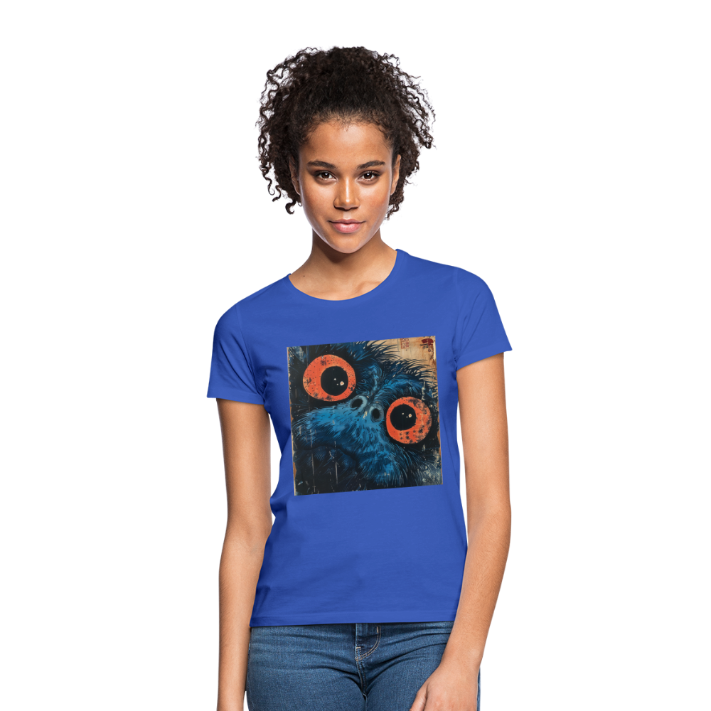 Den blå vännen, T-shirt dam - royalblå