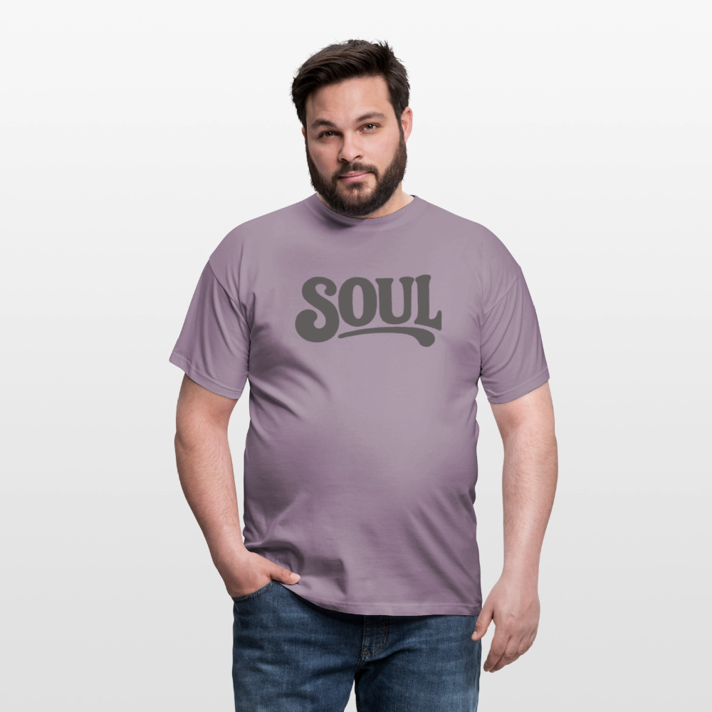 All About Soul, T-shirt unisex - lilagrå