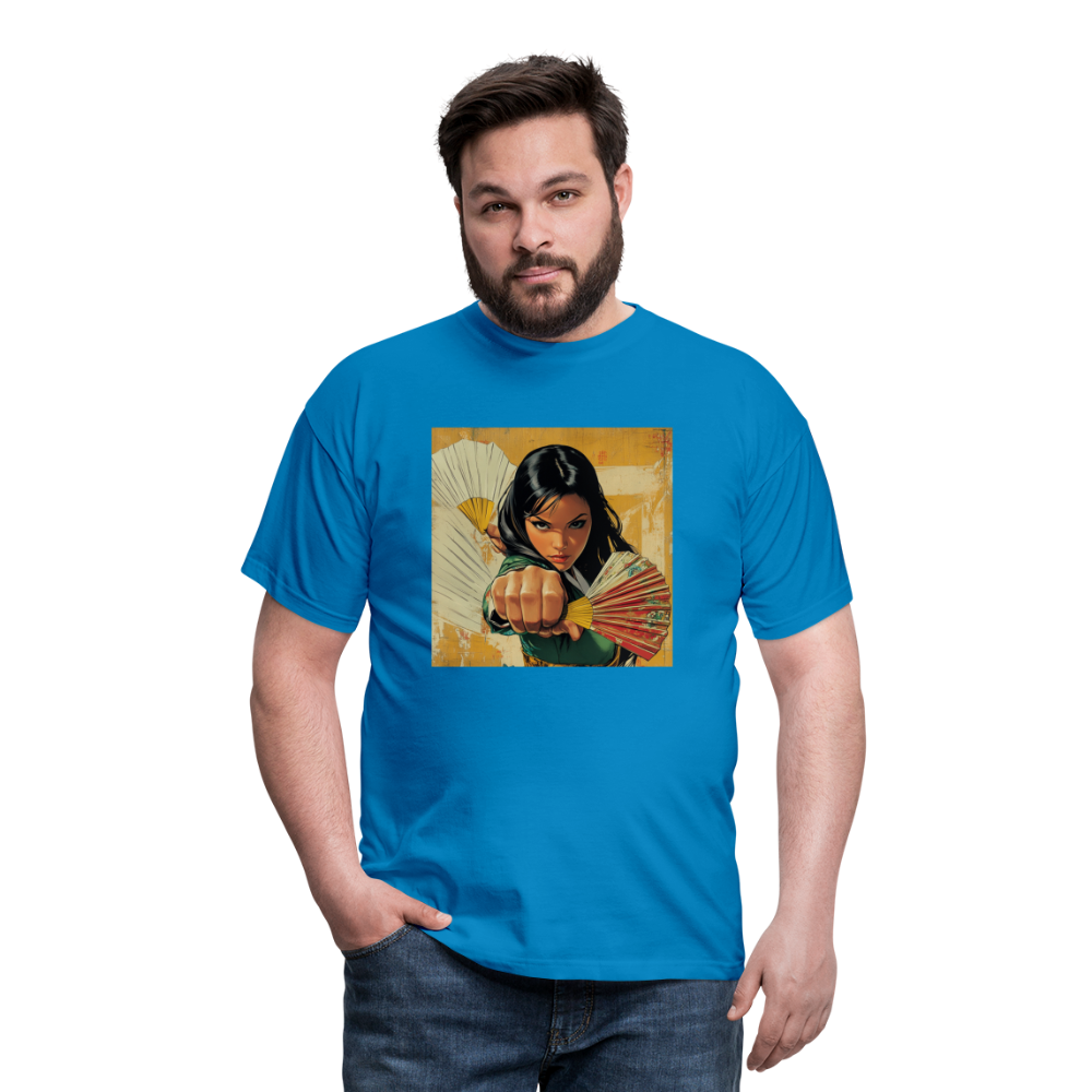 Blå Lotus, T-shirt herr - kungsblå