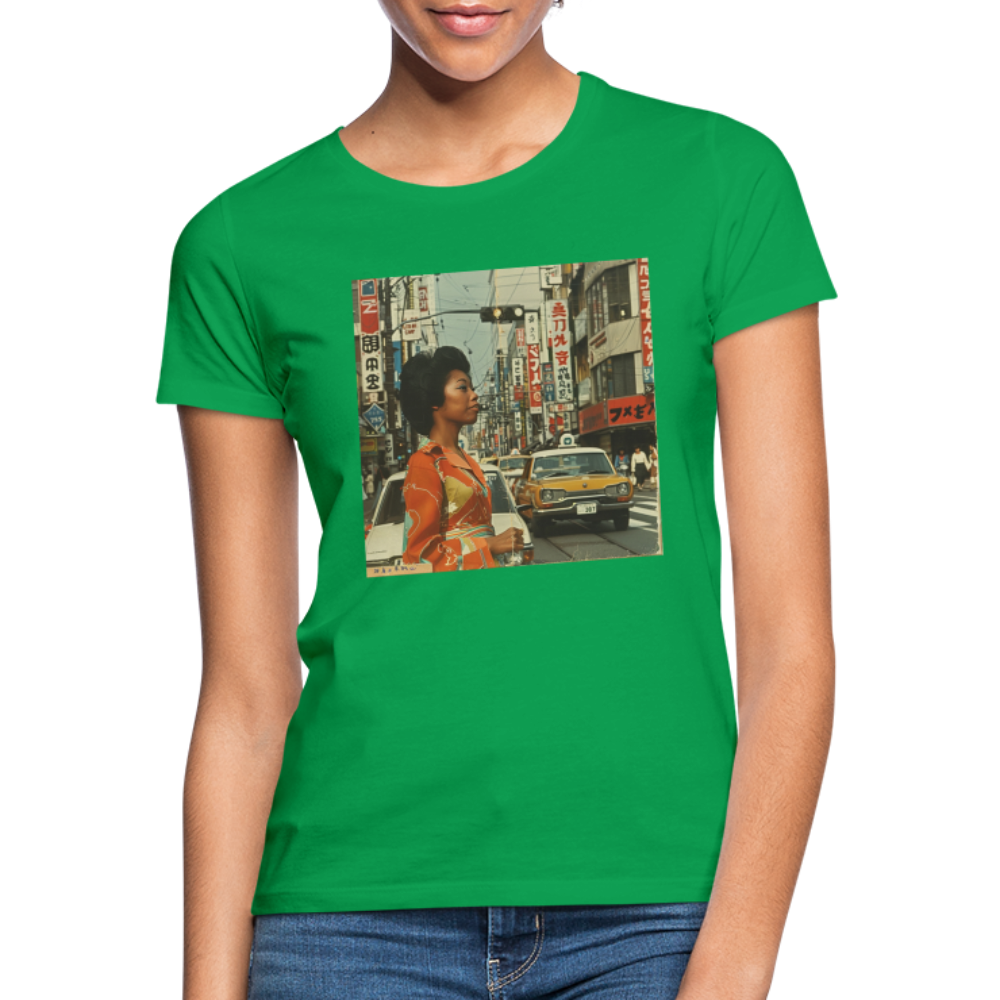 Yumi Sakamoto, T-shirt dam - kellygrön