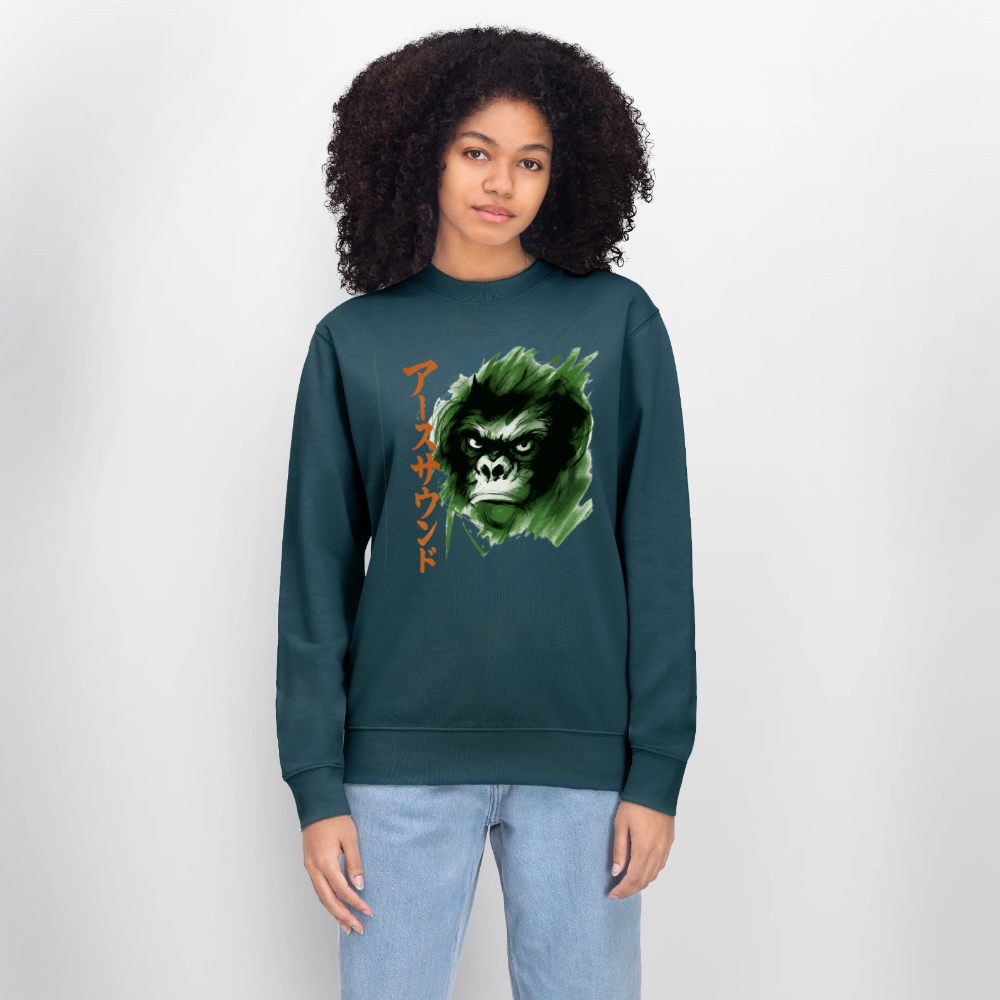 Earth Sound, Ekologisk sweatshirt CHANGER unisex från Stanley/Stella - mörk petrol