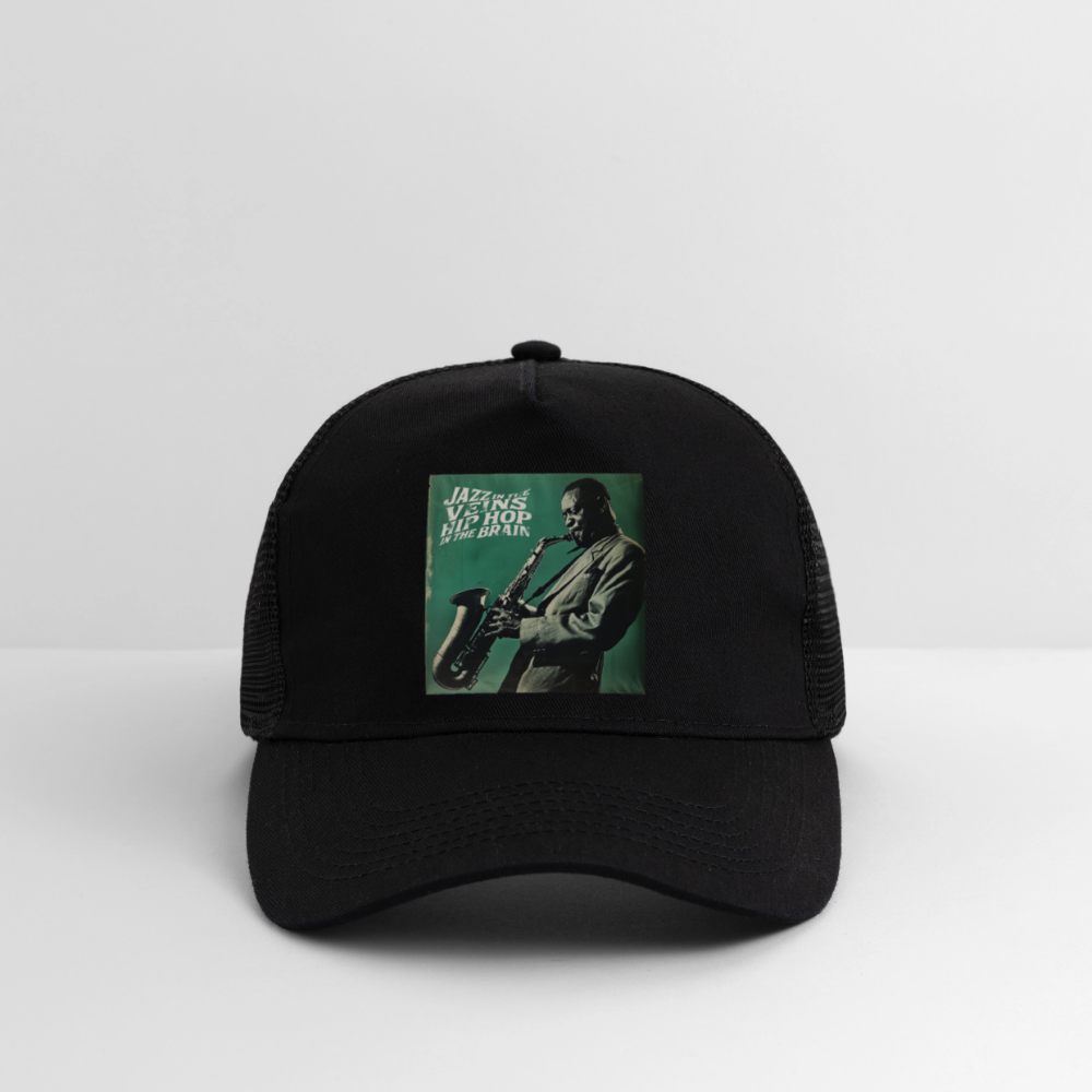 Groove in the Mind, Trucker Cap - svart/svart